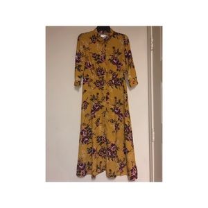 Button Up Maxi Dress